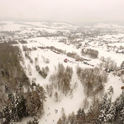 XXXI Bieszczadzki Bieg Lotników- dzień II (dron)